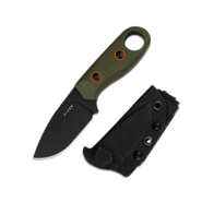 Kizer Fixed Blade Beaver Kizer D2 Olive Green G10 1078A1 - KNIFESTOCK