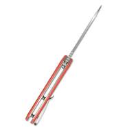 KUBEY New Vagrant Couteau Pliant à Liner Lock Manche Orange G10 KU291D - KNIFESTOCK