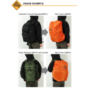 Magforce Rain Cover L Black #MP9904B - KNIFESTOCK