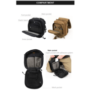 Magforce Detachable Utility Pouch - 500D Tan #A0339T - KNIFESTOCK