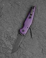 Bestech Snakebird 14C28N, G10, Blokada przyciskiem - Fioletowy BG58E - KNIFESTOCK