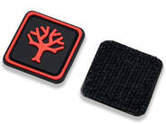 Böker Manufaktur Solingen Red Tree Patch 090084 - KNIFESTOCK