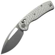 Petrified Fish PFP13 Viper K110 stonewash Fehér Twill szénszál - KNIFESTOCK