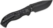 Halfbreed Blades Large Bush Folder - Folding Blade LBF-01 Gen-2 BLK - CPM 3V - KNIFESTOCK