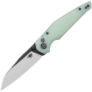 Bestech Snakebird 14C28N, G10, Blokada przyciskiem - Jade BG58D - KNIFESTOCK