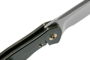 We Knife KitefinBlack Ti Handle With A Blue Groove On Presentation HandlePolis - KNIFESTOCK