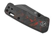 QSP Knife Penguin Mini 14C28N, CF overlay G10 Red QS130XS-E2 - KNIFESTOCK