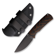 Petrified Fish PFP01FBeluga Fekete Stonewashed N690 Narancs Gmascus G10 PFP01FODM - KNIFESTOCK