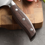 XINZUO B35 6.7 inch bone chopper red sandalwood X5Cr15MoV Steel - KNIFESTOCK