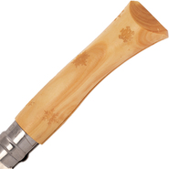Opinel VRI N°07 Inox Nature Motyw Śnieżynki 254239 - KNIFESTOCK