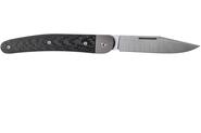 Lionsteel M390 Clip blade, Carbon Fiber Handle, Titanium Bolster &amp; liners JK1 CF - KNIFESTOCK