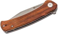 SENCUT Snap Cuibourtia Trä/Grå Stonewashed 9Cr18MoV SA05D - KNIFESTOCK