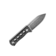 QSP Knife Canary Laminated Damascus, Aluminum Foil CF QS141-E - KNIFESTOCK