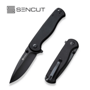 Sencut Errant Black G10 Handle Black 9Cr18MoV BladeLiner Lock S23054B-1 - KNIFESTOCK