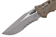 Microtech AMPHIBIAN RAM-LOK APOC PART SERR FLUTED TANG10 137RL-11APFLGTTA - KNIFESTOCK
