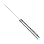 CobraTec Medium Cayden Svart Drop Serrated 01CT023 - KNIFESTOCK
