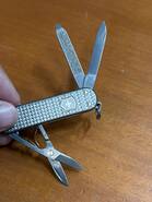 VICTORINOX Classic SD Precious Alox, Infinite Grey 0.6221.4031G - KNIFESTOCK
