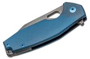 FOX Knives Yaru Flipper Knife, Blue FX-527 TI - KNIFESTOCK