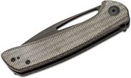 SENCUT Honoris Micarta Vert Foncé/Lavage Noir 9Cr18MoV SA07B - KNIFESTOCK