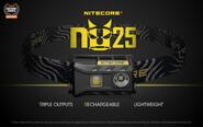 Lanternă frontală NITECORE NU25B - KNIFESTOCK