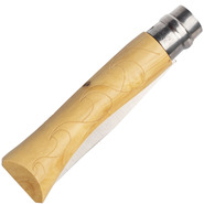 Opinel VRI N°07 Inox Nature Motív Hullámok 254238 - KNIFESTOCK