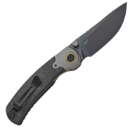 Kizer PIONEER 20CV, Stonewashed + DLC-Ultra, Ti &amp; Marble CF ZX-FK03A4 - KNIFESTOCK