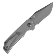 Tenable Fermi Grey TiCn Coated 14C28N Liner Lock T1122A5 - KNIFESTOCK