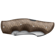 Viper Rhino-1 Stonewash, Brown Burlap Micarta V5903IM - KNIFESTOCK