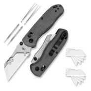 Kizer Drop Bear Utility Azo SK5 &amp; 5Cr15 Micarta V3619JA3 - KNIFESTOCK