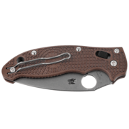 Spyderco Manix 2 Lightweight Brown CPM 15V SPRINT C101PBN15V2 - KNIFESTOCK