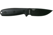 ESEE Knives 3PMB-001 Model 3 Black Blade 3D knife  black sheath + belt clip  Black G10 survival - KNIFESTOCK