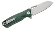 Petrified Fish PF868 Bunta Satin D2 Green G10 PF868GR - KNIFESTOCK