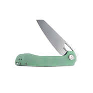 Kubey Elang Liner Lock Folding Knife Jade G10 Handle KU365C - KNIFESTOCK