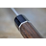 Dellinger Bread Knife Suncraft VG-10 Black Damascus 220 mm - KNIFESTOCK