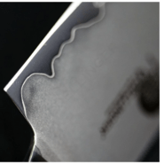 Dellinger Santoku Knife Okami 3 layers AUS10 18 mm - KNIFESTOCK