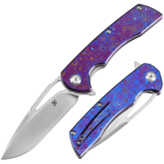 KANSEPT Kryo Satin S35VN Timascus Handles K1001M2 - KNIFESTOCK