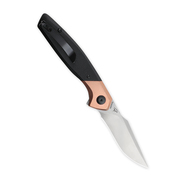 Kizer Manganas Grazioso Liner Lock Knife Black G10 &amp; Copper - V4572N1 - KNIFESTOCK
