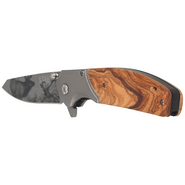 CJH One-Hand Knife, Olive Wood - KNIFESTOCK