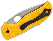 Spyderco Native 5 Salt Lightweight Yellow LC200N C41PYL5 - KNIFESTOCK