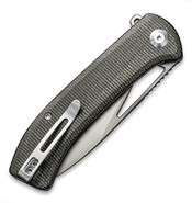 CIVIVI Riffle Stonewashed Donkergroene Micarta C2024C - KNIFESTOCK