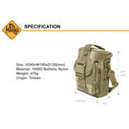 Magforce Crusade Shoulder Bag Khaki #0406K - KNIFESTOCK