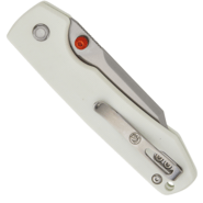 Vosteed Raccoon(TLL&amp;Lame Bowie) 14C28N Satin Blanc G10 A2912 - KNIFESTOCK