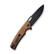 SENCUT Vesperon Guibourtia Wood Handle Black 9Cr18MoV Blade S20065-4 - KNIFESTOCK