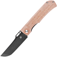 KANSEPT Reedus 154CM, Brown Micarta T1041A5 - KNIFESTOCK