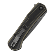 Tenable Knives Kratos Blackwash Nitro-V Black &amp; Green G10 - KNIFESTOCK