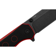 QSP Nůž Swordfish 14C28N Černá Červená G10 QS149-A2 - KNIFESTOCK