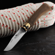 OLD BEAR® M - STAINLESS STEEL, WALNUT HANDLE, SERRATED BLADE 9337/19_LN - KNIFESTOCK