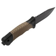 CJH Belt Knife, black/brown - KNIFESTOCK