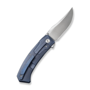 We Knife Shuddan Blue Titanium Handle WE21015-2 - KNIFESTOCK