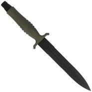Fox Knives VELENO Double edged N690Co blade with OD green G10 handle FX-596 G10 OD AF - KNIFESTOCK